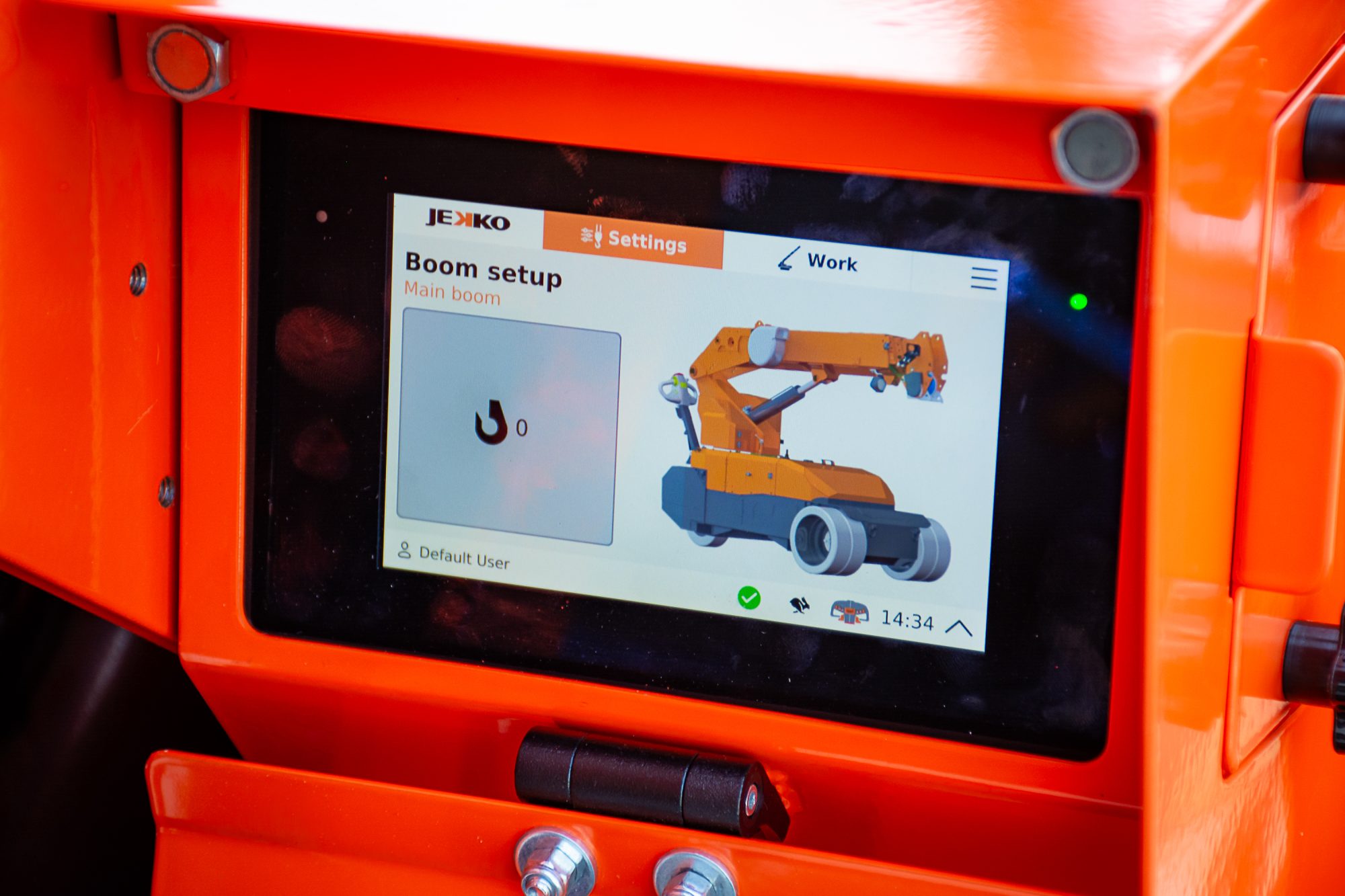 Intuïtieve touchscreen