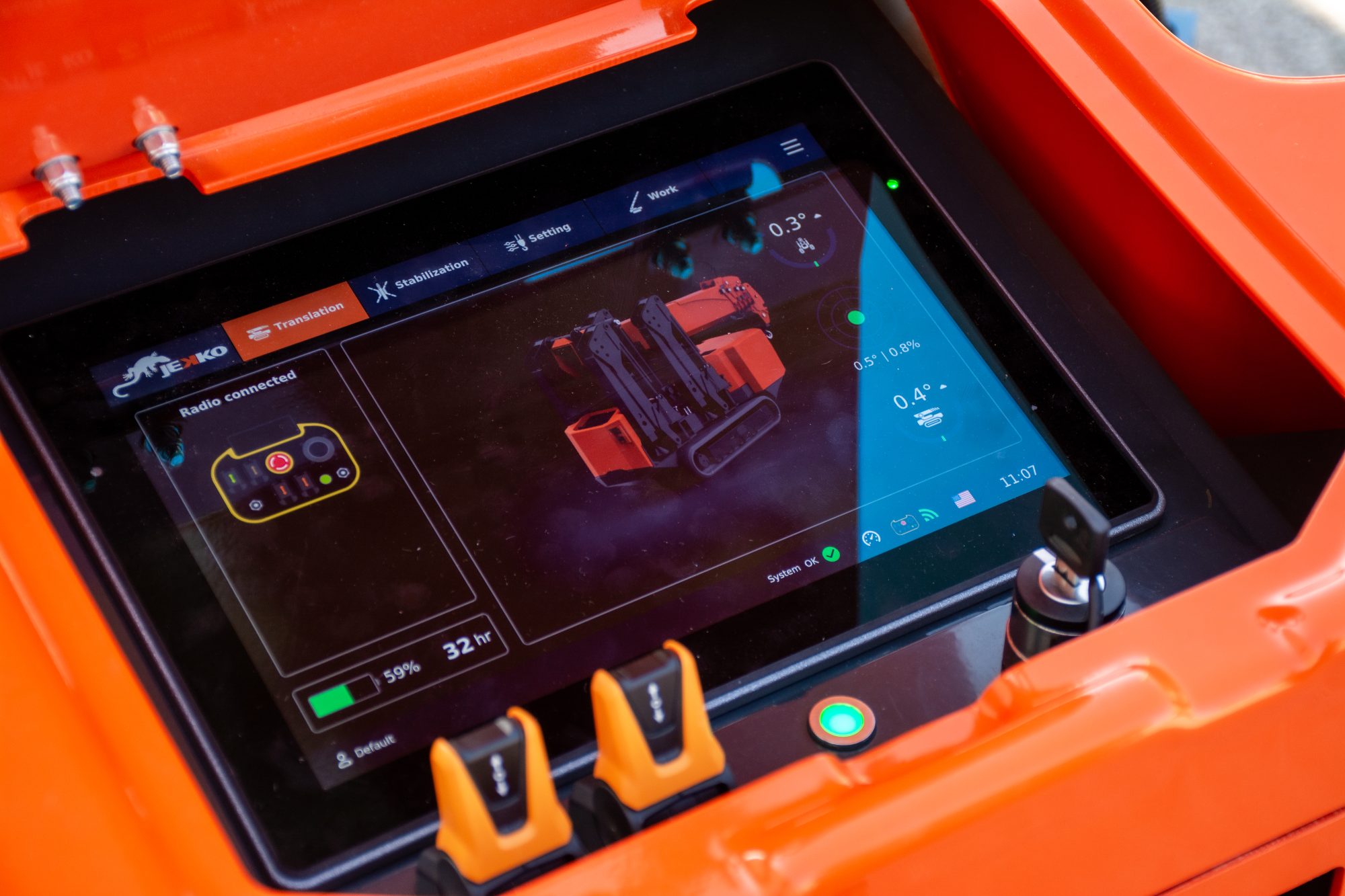 Intuïtieve touchscreen