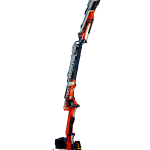 Kniktelescopische rupskraan